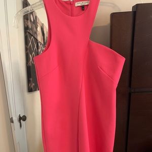 Halston Heritage pink dress